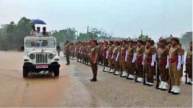 Photo of राजस्थान: कैबिनेट मंत्री कन्हैयालाल चौधरी ने बारिश के बीच किया झंडारोहण