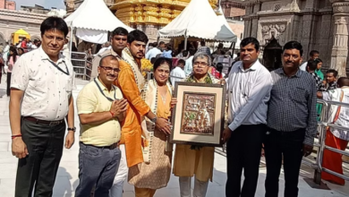 Photo of वाराणसी: बाबा का आशीर्वाद लेने पहुंचे रेलवे बोर्ड के नए चेयरमैन