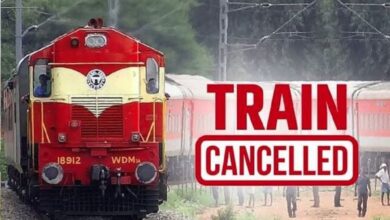 Photo of Train Cancelled: रेलवे ने अगले कुछ दिनों के लिए कैंसिल कीं ये ट्रेनें.