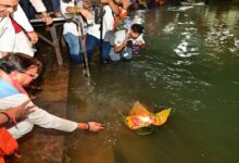 Photo of ‘गंगा दीपोत्सव’ में 3 लाख से अधिक दीपों से जगमग हुए घाट