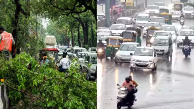 Photo of दिल्ली में भारी बारिश के बाद कई इलाकों में ट्रैफिक जाम, लोगों का हाल बेहाल  