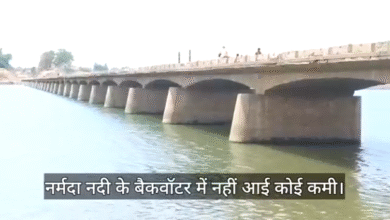 Photo of तपती गर्मी में भी नर्मदा का बैकवॉटर तीन-चार मीटर तक बढ़ा