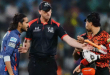Photo of LSG vs SRH:  दिग्वेश राठी पर लगा 1 मैच का बैन, अभिषेक को भी मिली झगड़ा करने की सजा