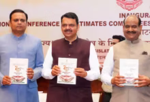Photo of संसद की एस्टीमेट कमेटी के राष्ट्रीय सम्मेलन में शामिल हुए लोकसभा स्पीकर ओम बिरला और CM देवेंद्र फडणवीस