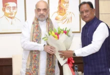 Photo of CM साय ने गृह मंत्री अमित शाह से की मुलाकात, नक्सल ऑपरेशन की सफलता के बारे में दी जानकारी