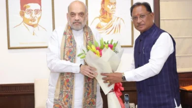 Photo of CM साय ने गृह मंत्री अमित शाह से की मुलाकात, नक्सल ऑपरेशन की सफलता के बारे में दी जानकारी