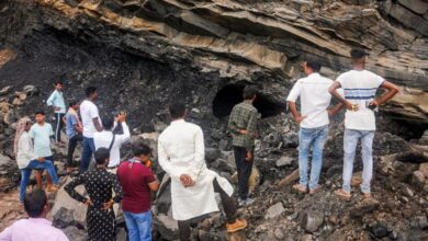 Photo of झारखंड में कोयला खदान का एक हिस्सा ढहा