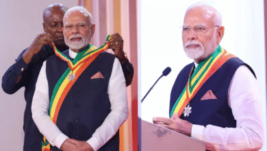 Photo of पीएम मोदी को घाना के राष्ट्रीय सम्मान से किया गया सम्मानित