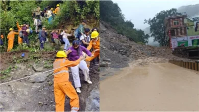 Photo of केदारनाथ मार्ग पर हुए भूस्खलन में फंसे 40 श्रद्धालु, SDRF ने किया रेस्क्यू