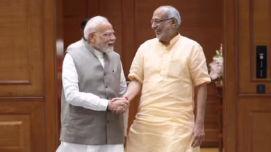 Photo of उपराष्ट्रपति चुनाव के लिए सीपी राधाकृष्णन ने किया नामांकन, प्रधानमंत्री मोदी बने प्रस्तावक