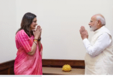Photo of प्रियंका चतुर्वेदी ने की पीएम मोदी से मुलाकात, BJP में जाने की चर्चा पर साफ किया रुख