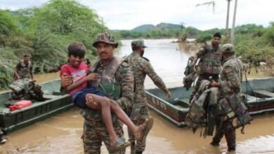 Photo of बूंदी :  बाढ़ में फंसे ग्रामीणों के लिए देवदूत बनी सेना