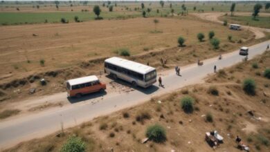Photo of मध्य प्रदेश: मिनी बस और छोटे ट्रक की भीषण टक्कर