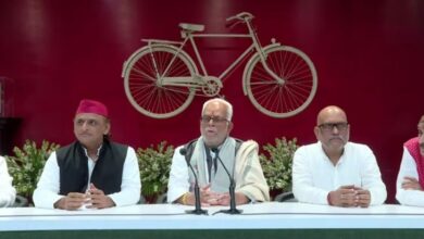 Photo of उपराष्ट्रपति चुनाव:  उम्मीदवार बी. सुदर्शन का सपा ने किया समर्थन