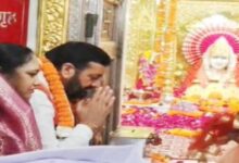 Photo of नवरात्र के पहले दिन माता मनसा देवी मंदिर पहुंचे सीएम सैनी