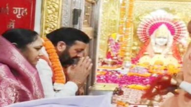 Photo of नवरात्र के पहले दिन माता मनसा देवी मंदिर पहुंचे सीएम सैनी