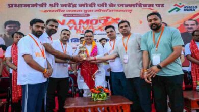 Photo of जयपुर:  नमो युवा रन में नशा मुक्त भारत का संकल्प