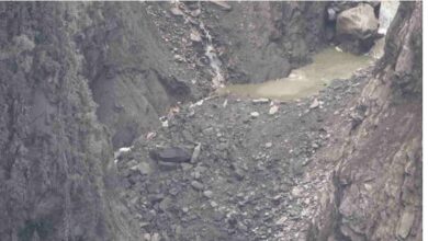 Photo of उत्तराखंड:  तेलगाड के मुहाने के पास भूस्खलन से बनीं दो झीलें