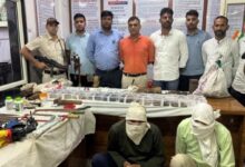 Photo of दिल्ली में पकड़ी अवैध हथियार की फैक्टरी, भारी मात्रा में कच्चा माल जब्त