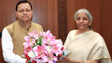 Photo of CM धामी ने वित्त मंत्री निर्मला सीतारमण से की मुलाकात, उत्तराखंड के विकास पर हुई बात