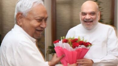 Photo of  सीएम नीतीश कुमार से मिले अमित शाह