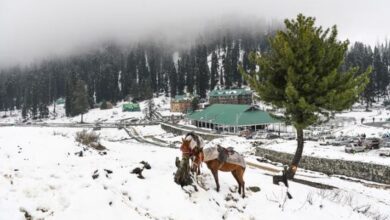 Photo of जम्मू: भारी बर्फबारी से मुगल रोड और श्रीनगर-लेह हाईवे, राजदान दर्रा बंद