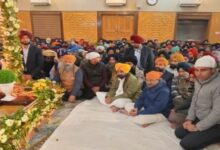 Photo of श्रीनगर: गुरुद्वारा छठी पातशाही के भव्य आयोजन में पहुंचे केजरीवाल