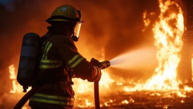 Photo of मुंबई में कॉरपोरेट पार्क में भड़की भीषण आग