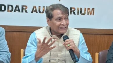 Photo of झारखंड दौरे पर पूर्व केंद्रीय मंत्री सुरेश प्रभु