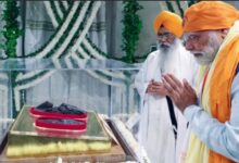 Photo of पीएम मोदी ने पटना साहिब गुरुद्वारे में मत्था टेका