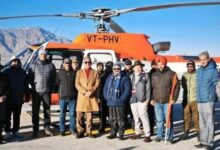 Photo of लद्दाख में बी-3 हेलिकॉप्टर सेवा शुरू, उपराज्यपाल ने किया शुभारंभ