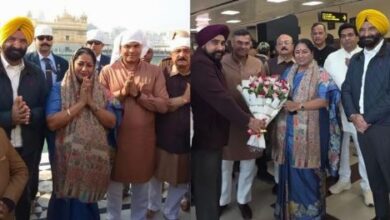 Photo of अमृतसर पहुंची दिल्ली सीएम रेखा गुप्ता