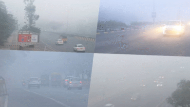 Photo of दिल्ली में ठंड-प्रदूषण का डबल अटैक: घने कोहरे से थमी रफ्तार, IGI एयरपोर्ट ने जारी की एडवाइजरी
