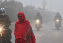 Photo of झारखंड में कश्मीर जैसी ठंड, मैक्लुस्कीगंज में घास पर जमी बर्फ की परत