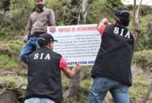 Photo of पाकिस्तान में छिपे हिजबुल कमांडर की डोडा में संपत्ति कुर्क