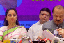 Photo of एक मंच पर दिखी पवार परिवार की ‘पावर’, अजित पवार-सुप्रिया सुले ने जारी किया NCP का घोषणापत्र
