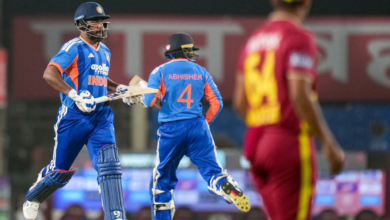 Photo of तीसरे T20 के लिए इंदौर पहुंची भारत-वेस्टइंडीज टीम.